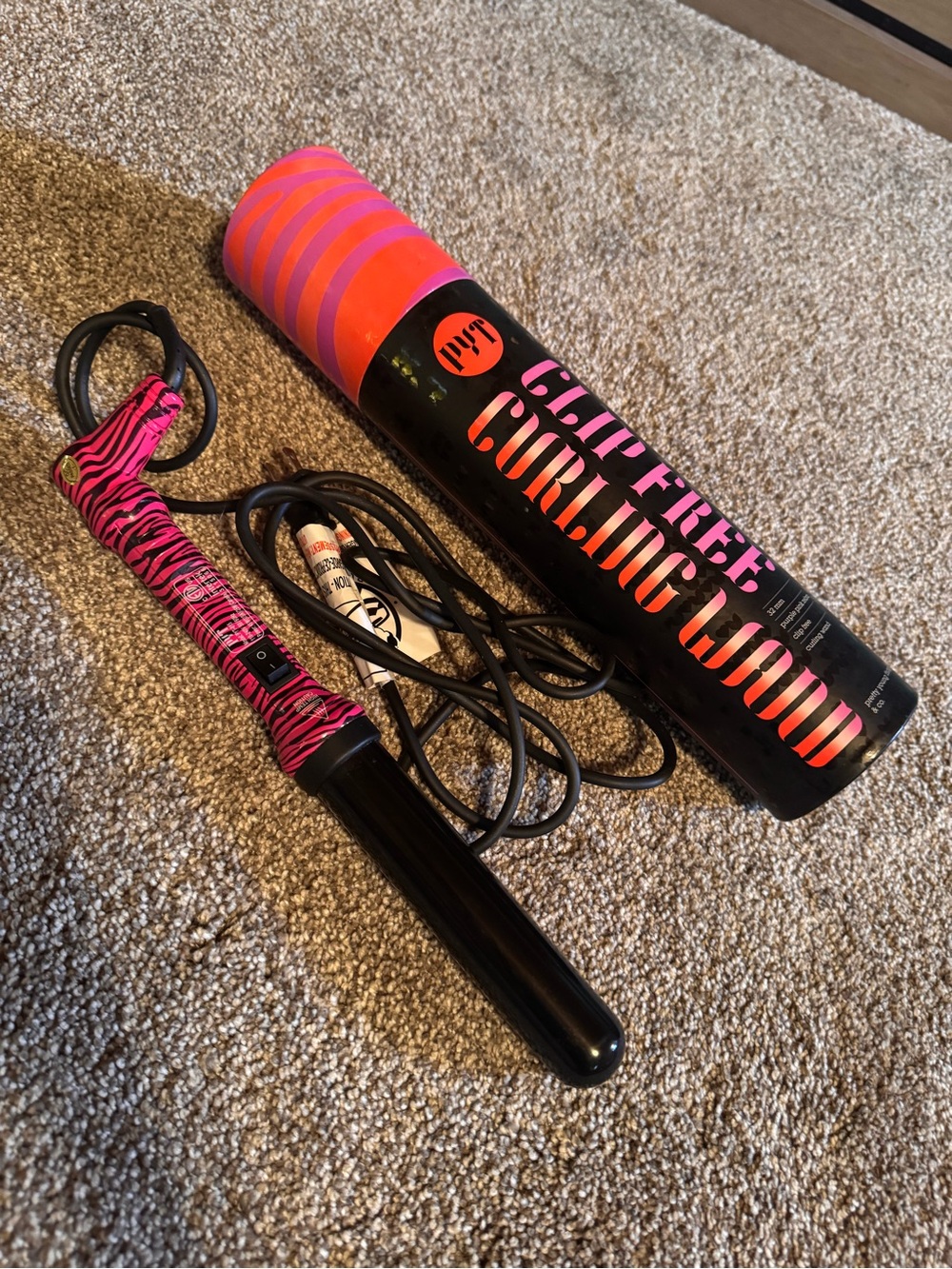PYT Clip Free Curling Wand 32mm